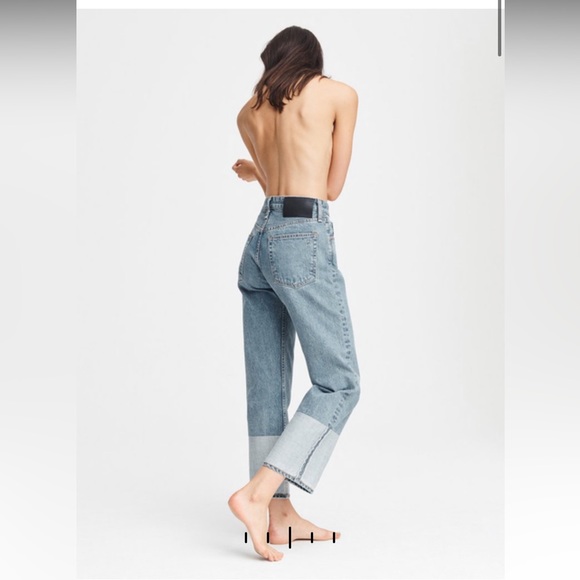 Rag & Bone Maya High Rise Ankle Straight - Picture 2 of 4